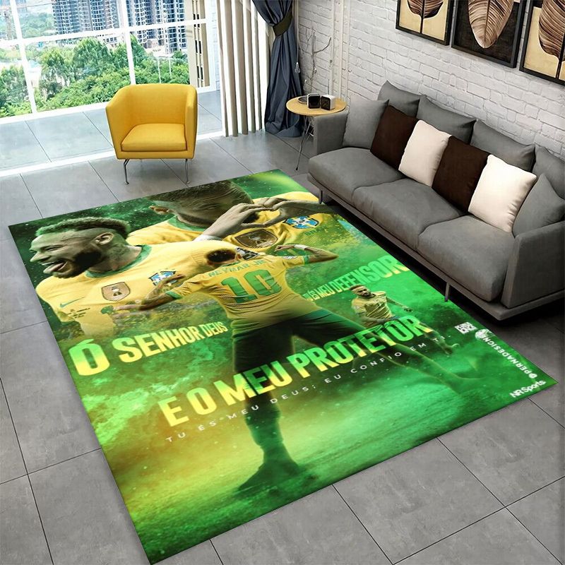 Outdoor Sport Live - Alfombra Antideslizante con Diseño de Estrella