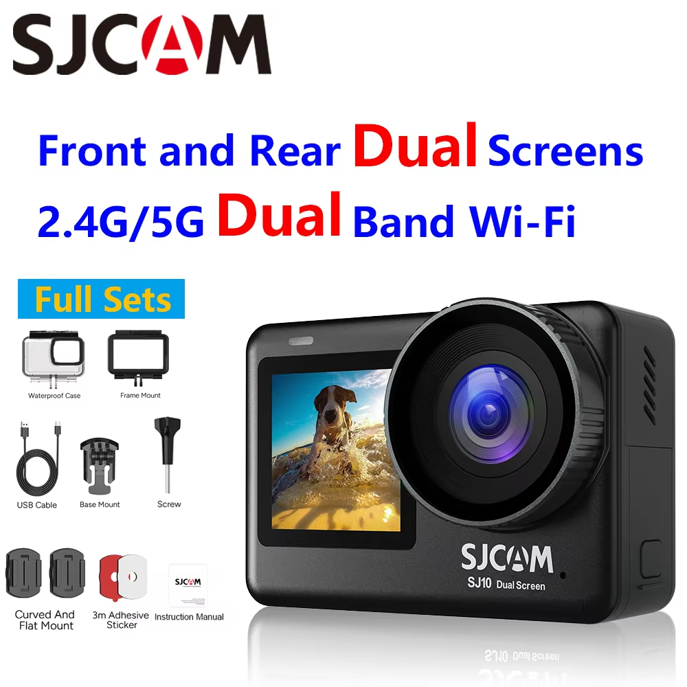 Outdoor Sport Live - Cámara Deportiva SJCAM SJ10 Pro Supersmooth