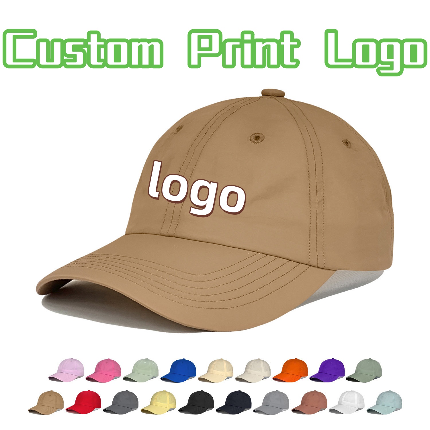 Outdoor Sport Logo - Gorra de Béisbol Deportiva Personalizada con