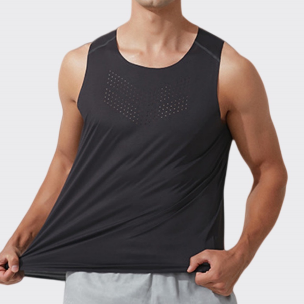 Camiseta Deportiva sin Mangas  - Outdoor Sport Logo reseña y precio